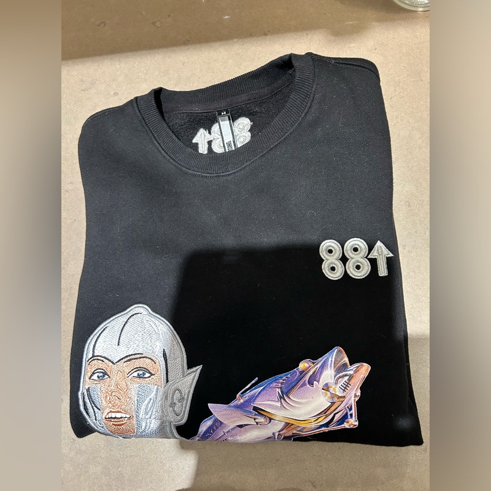 Rising 88 embroided sweater